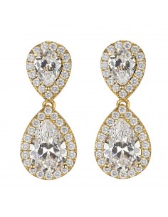 Pendientes white Partal...