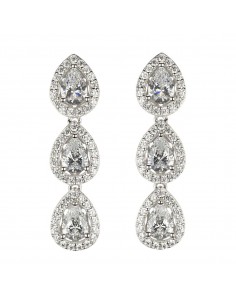 Pendientes white malbork...