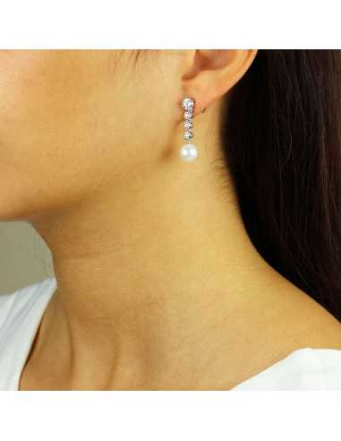 Pendientes white Mull