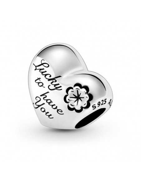 Charm Pandora Corazón & Trébol 799364C00