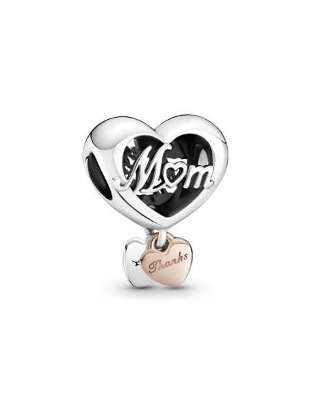 Charm Pandora Rose Corazón Graicas Mamá 789372C00
