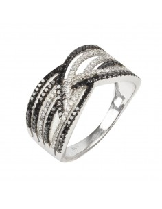 Anillo oro blanco con 170...