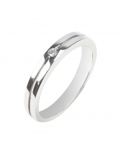 Sortija Oro Blanco con... 2