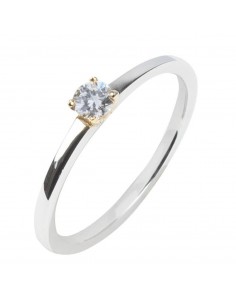 Anillo Solitario bicolor... 2