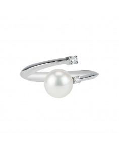 Anillo de Pedida con perla...