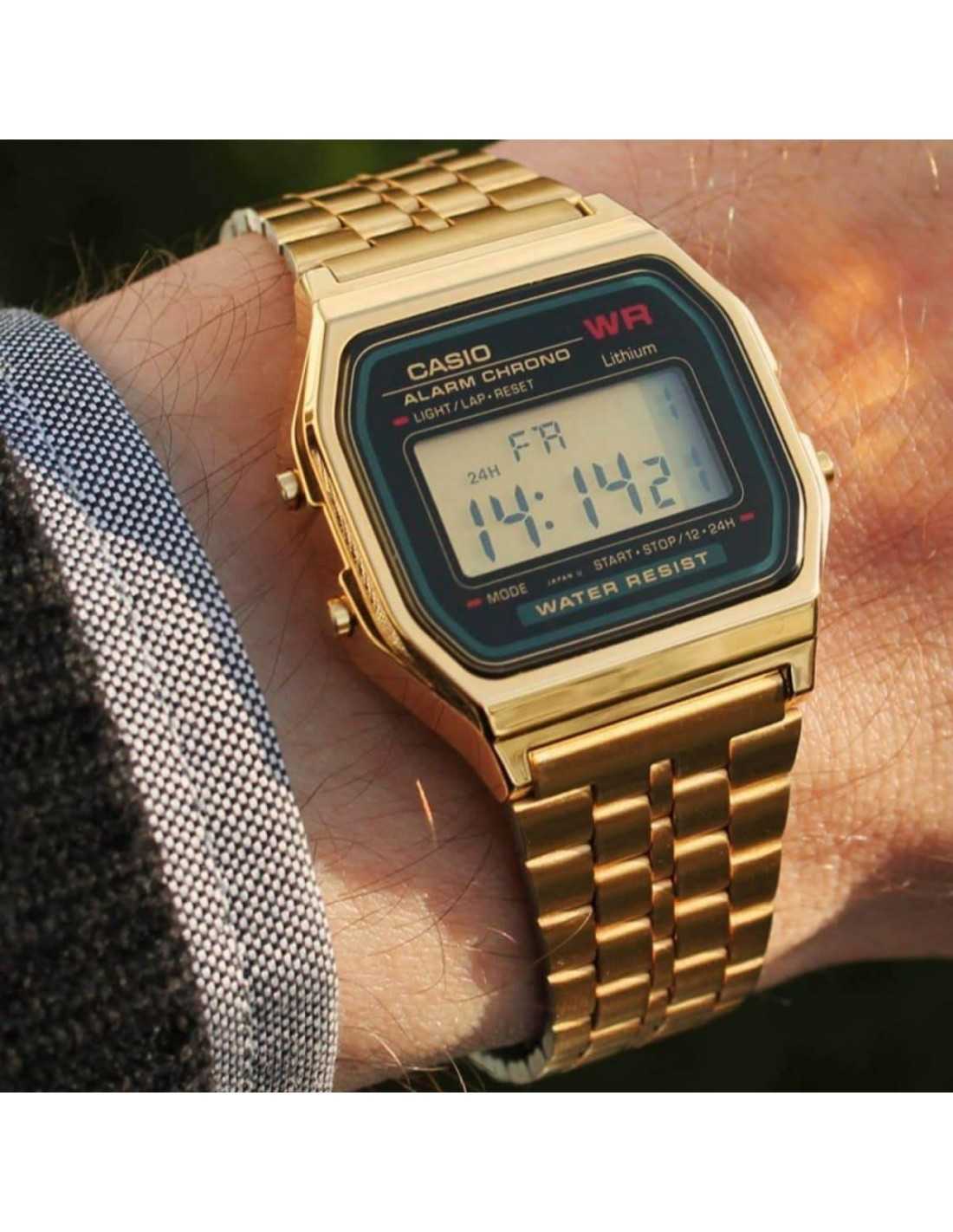 Reloj Casio dorado Ref. A159WGEA-5EF