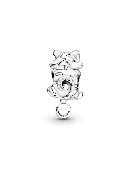 Charm en plata de ley Gatito & Ovillo de Lana 799535C00