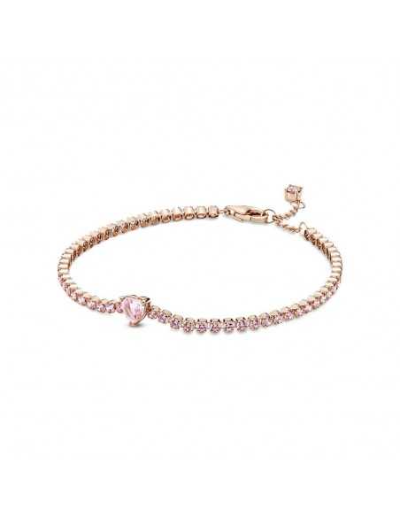 PULSERA PANDORA CORAZÓN BRILLANTE 580041C01