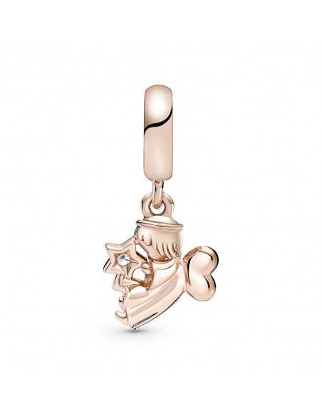 CHARM COLGANTE ALAS DE CORAZÓN ROSE 789650C01