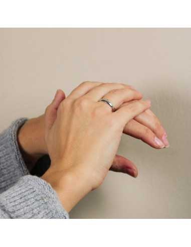 Alianza Clásica media caña oro Blanco...