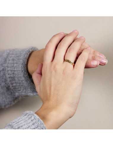 Alianza Trend Oro 18K Amarillo de 3,5mm