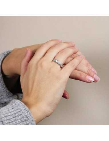 Alianza Trend Oro 18K Blanco de 4mm