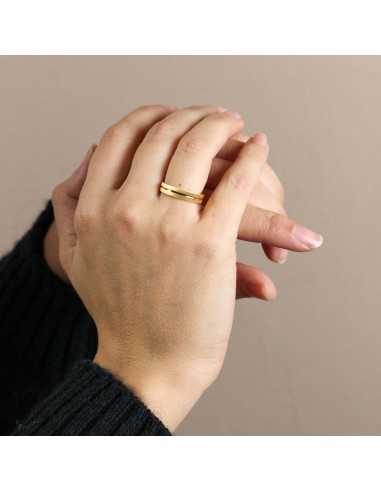 Alianza Trend Plana Oro 18K Amarillo...