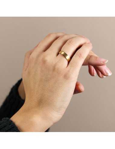 Alianza Trend Plana Oro 18K Amarillo...