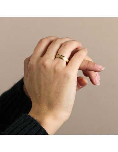 Alianza Trend Plana Oro 18K Amarillo...