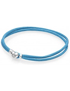 Pulsera cordón turquesa...