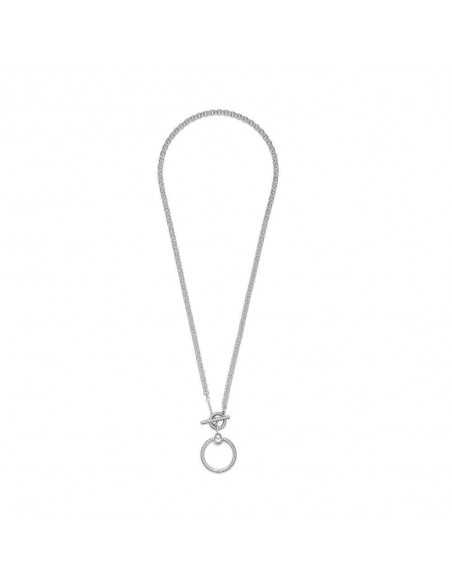 Collar Pandora Moments en plata de ley con Colgante O Pandora en forma de T 391157C00