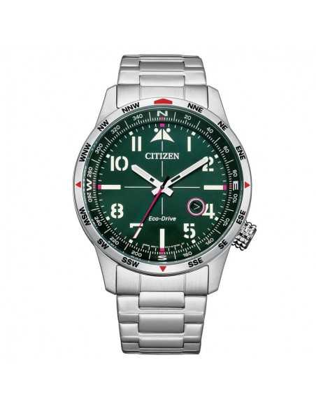 Citizen Aviator Solar BM7551‑84X | Reloj Solar y Esfera Verde