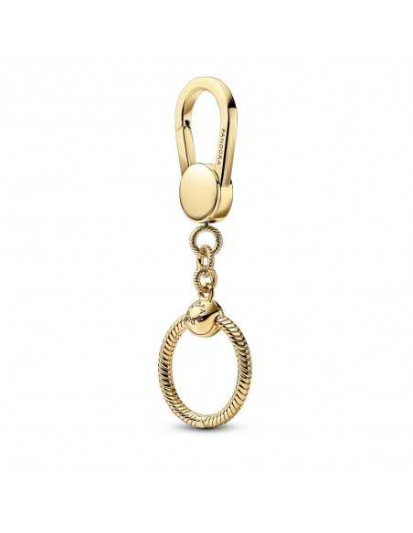 Colgante de bolso para charms pequeño Pandora Moments con un recubrimiento en oro de 14k 362237C00