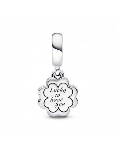 Charm Pandora Colgante Doble Trébol...