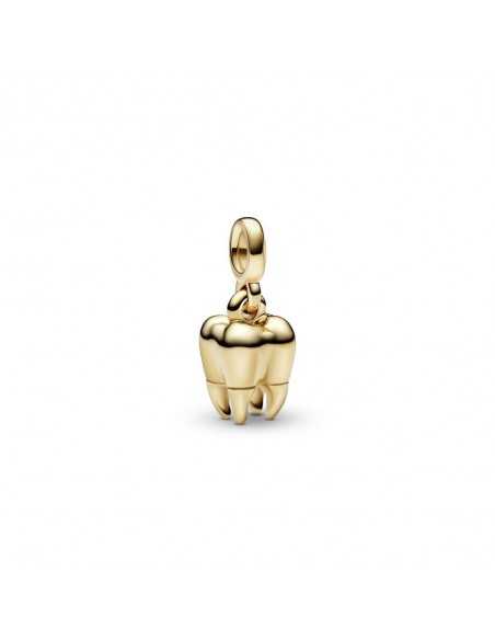 Mini Colgante baño oro 14k Diente Pandora ME 762300C01