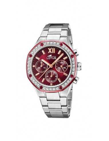 RELOJ LOTUS 18872/3 BURDEOS CORREA DE...