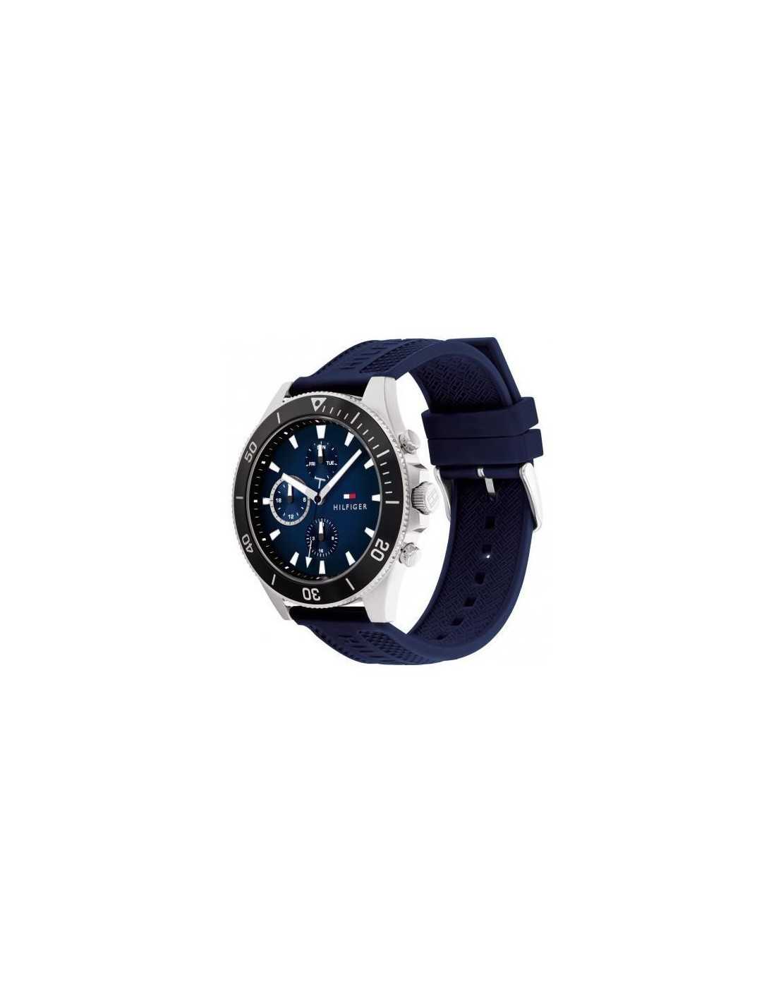 Reloj Tommy Hilfiger Larson Para Hombre Azul 1791920 - $ 409.995