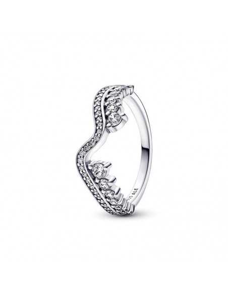 Anillo Sparkling Asymmetric Wave 192543C01