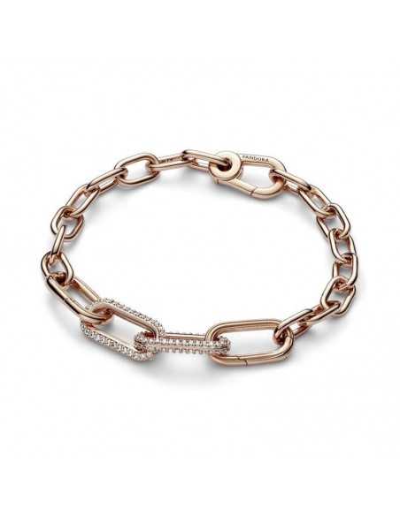 Link Doble Pandora Me Baño Oro Rosa y Circonitas 782530C01