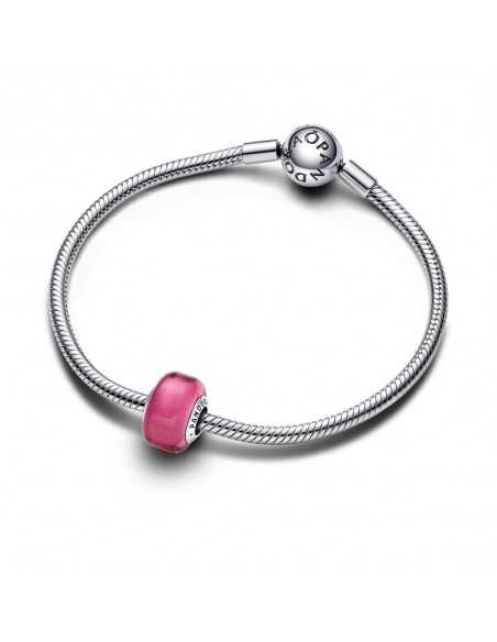 Charm Pandora Mini Cristal de Murano Rosa 793107C00