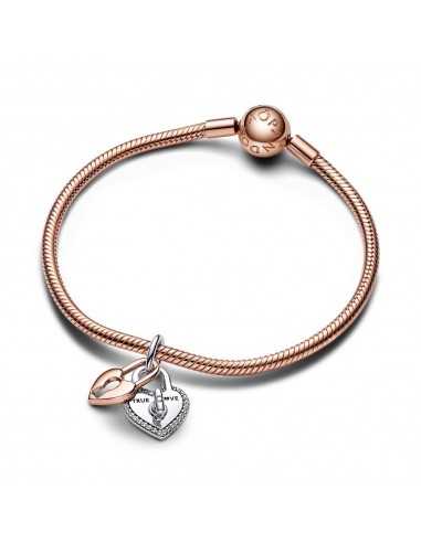 Charm Pandora Colgante Doble Candado...