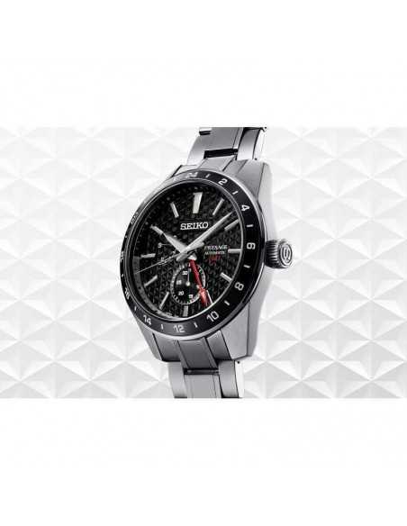 Seiko Presage SPB221J1 | Reloj Automático Sharp Edged Series GMT