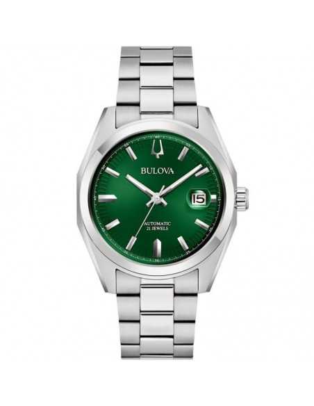 Bulova Surveyor 96B429 | Reloj Automático con Esfera Verde