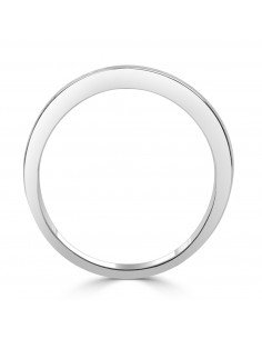 Anillo oro blanco media... 2