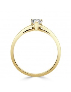 Solitario oro amarillo... 2