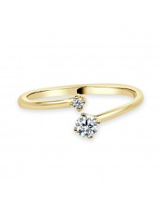 Solitario oro amarillo mini... 2