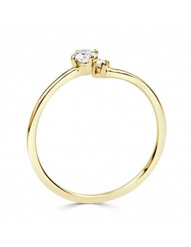 Solitario oro amarillo mini 2...