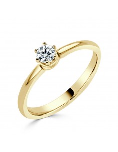 Solitario oro amarillo...