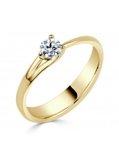 Soliatario oro amarillo...