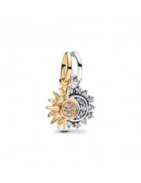 Charm Pandora Colgante Sol y Luna Separables 763585C01