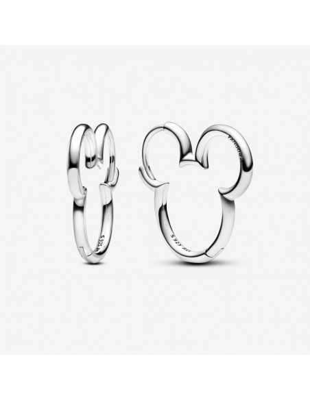 Pendientes Pandora de Aro Silueta de Mickey Mouse de Disney 293528c00