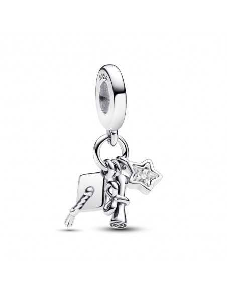 Charm Colgante Pandora Triple Graduación 2024 793240C01