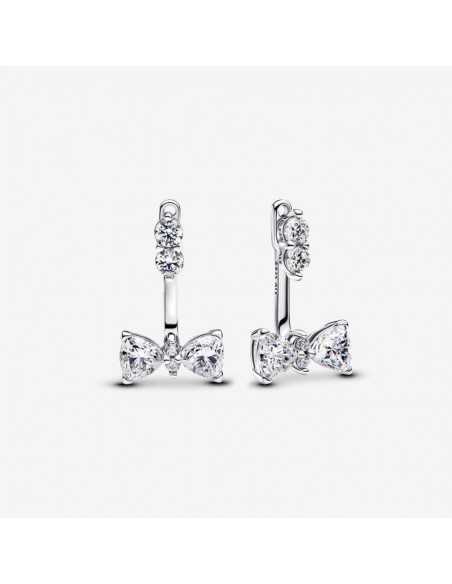 Pendientes Colgantes Pandora Lazo Brillante 293543C01