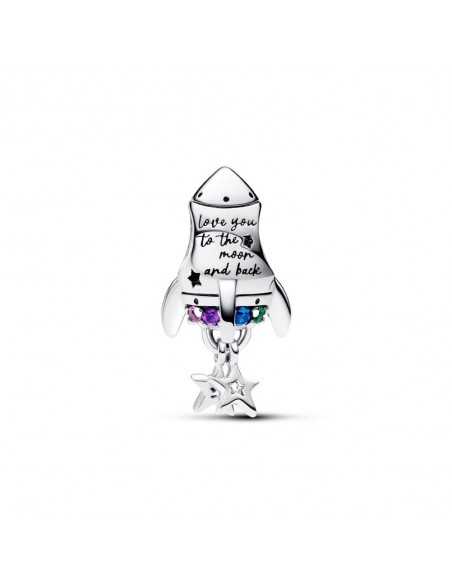 Charm Pandora Colgante Cohete Amor Espacial 792831C01