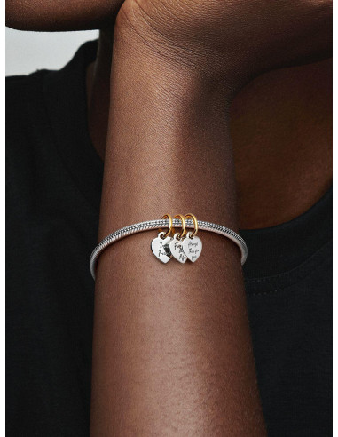 Charm Colgante Divisible Triple...