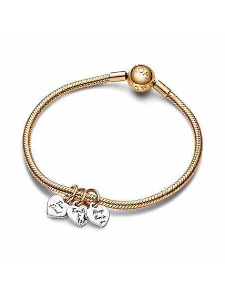 Charm Colgante Divisible Triple Amistad en Dos Tonos 762722C00