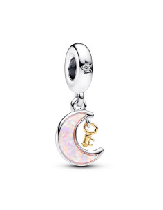 Charm Pandora Llave y Luna...