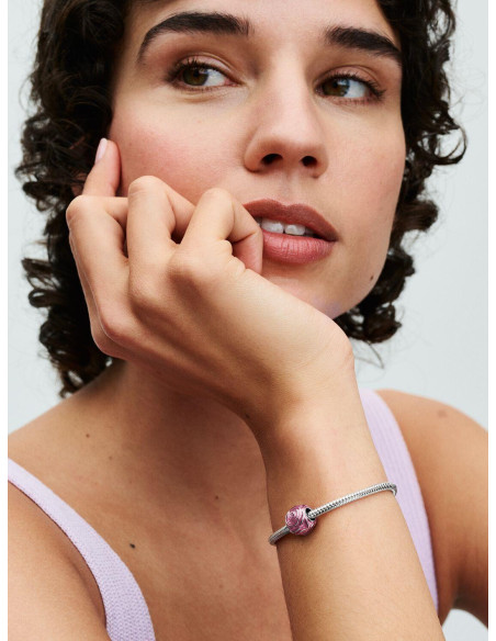 Charm Pandora Rosa Rosa Floreciendo 793212C02