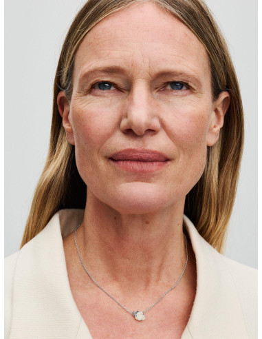 Collar Pandora Rosa Blanca...