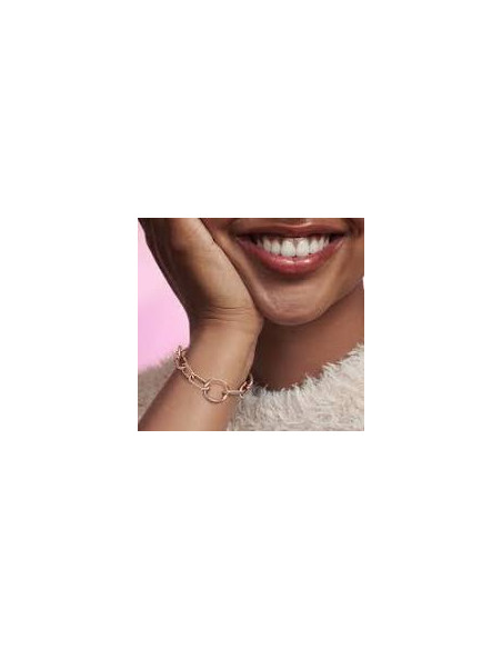 Conector Pandora ME Redondo Oro Rosa 789671C00